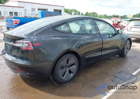 2023 Tesla Model 3 Rear-Wheel Drive from USA, damaged, VIN 5YJ3E1EA5PF429376